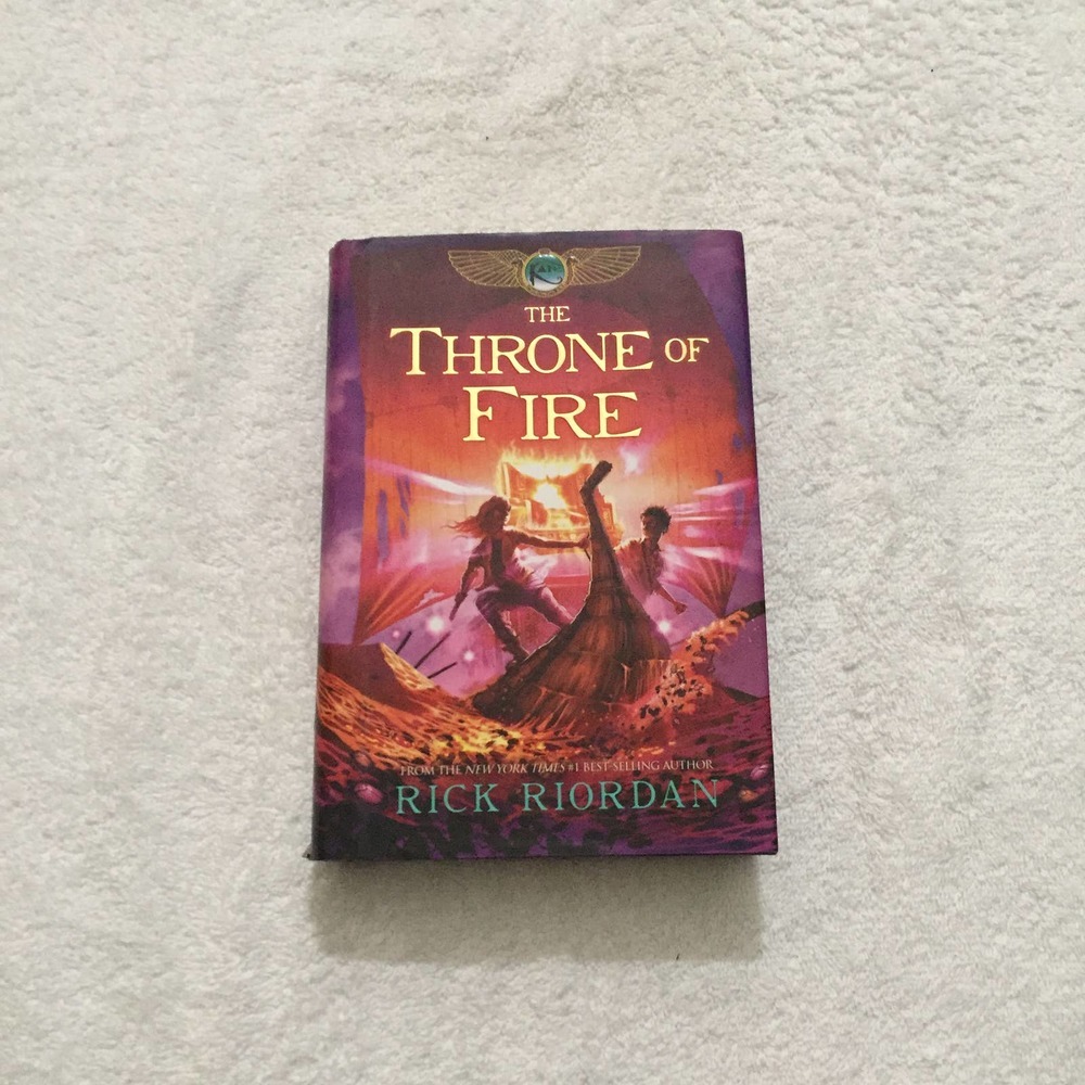 The Throne of Fire - Hardcover Book